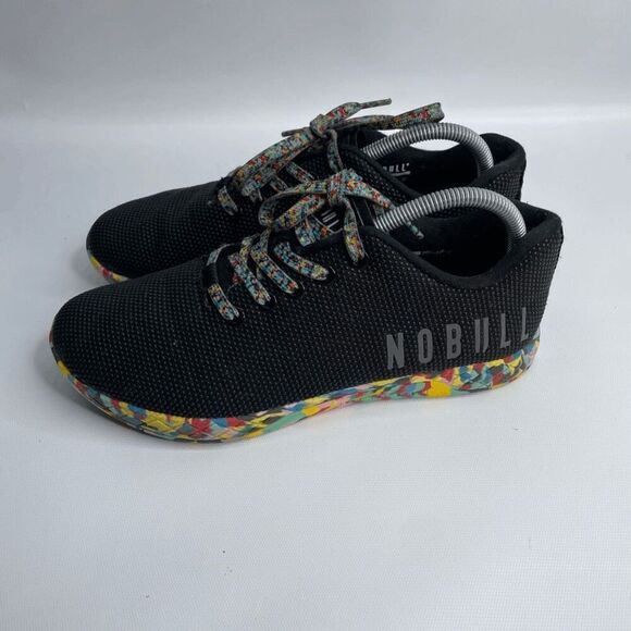 NoBull Womens Superfabric Black Wilde Trainer Shoes Size 9  NoBull Womens Superfabric Black Wilde Trainer Shoes Size 9. 5 (M 8) Gym CrossFit